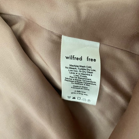 aritzia brown faux fur coat - Picture 4 of 5